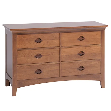 Small 6 Drawer Dresser